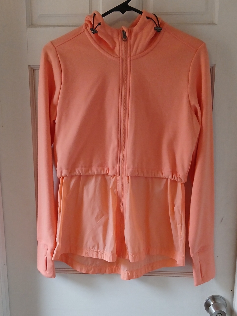 Athletic Works Peach Zip-Up Wemon Jacket